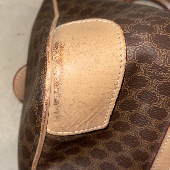 BEAUTIFUL CELINE BOSTON MACADAM BAG CIRCA 1990’s - Picture 10 of 14